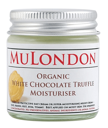 MuLondon balzám - bílá čokoládová pralinka (White Chocolate Truffle Moisturizer)