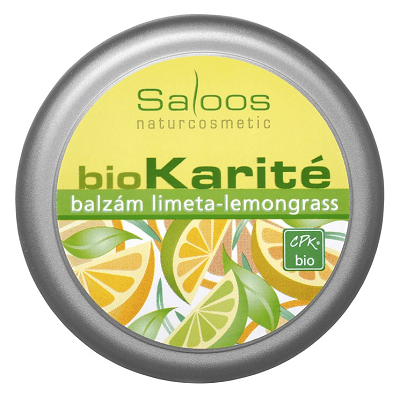 Saloos - bioKarité balzám limeta-lemongrass