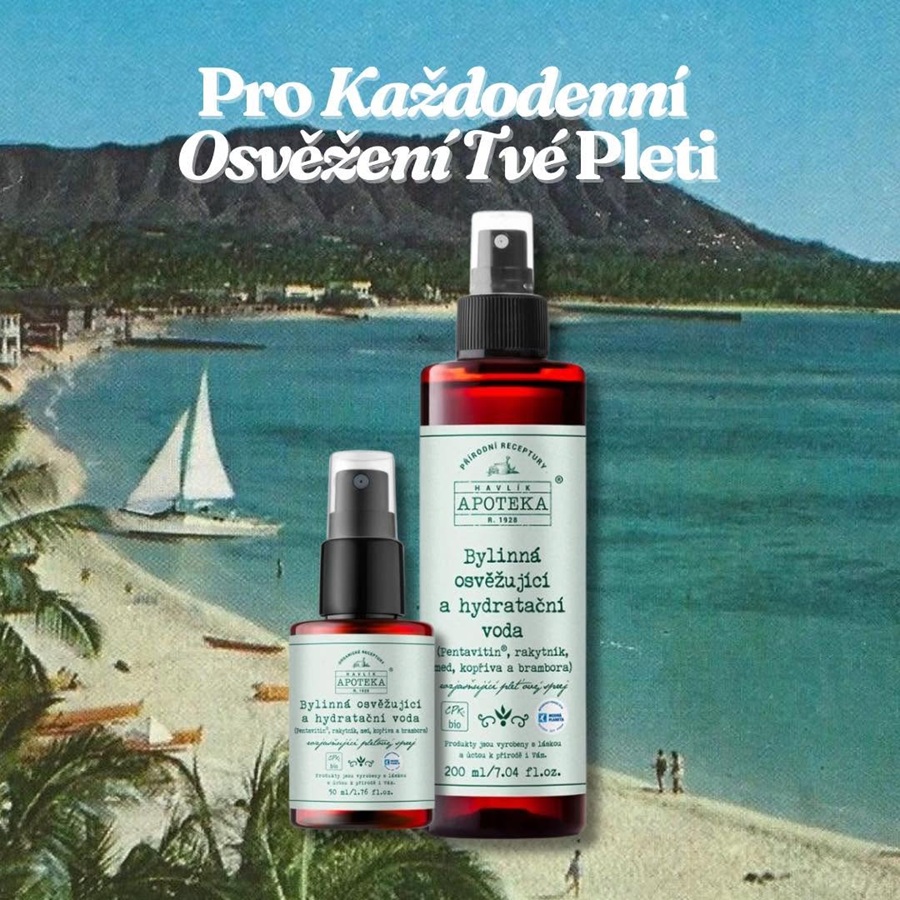 Havlíkova Apotéka: bylinná osvěžující a hydratační voda (recenze) 7 voda