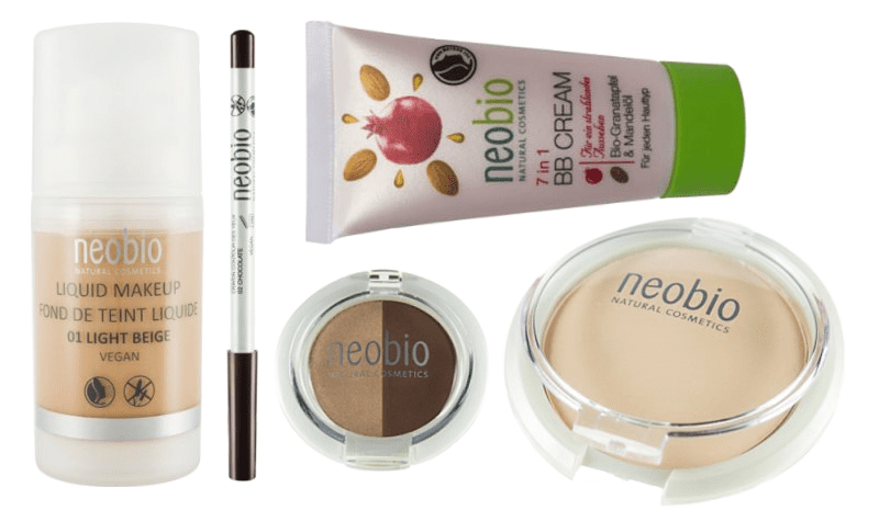 Neobio - make-up, BB krém, pudr, oční stíny, tužka na oči