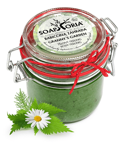 Soaphoria - tělový peeling Babiččina zahrada