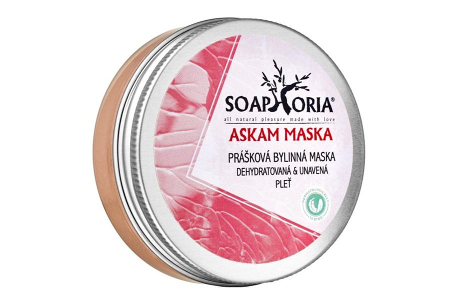 Soaphoria: prášková bylinná maska Askam pro stresovanou a unavenou pleť (recenze) 1 askam 2
