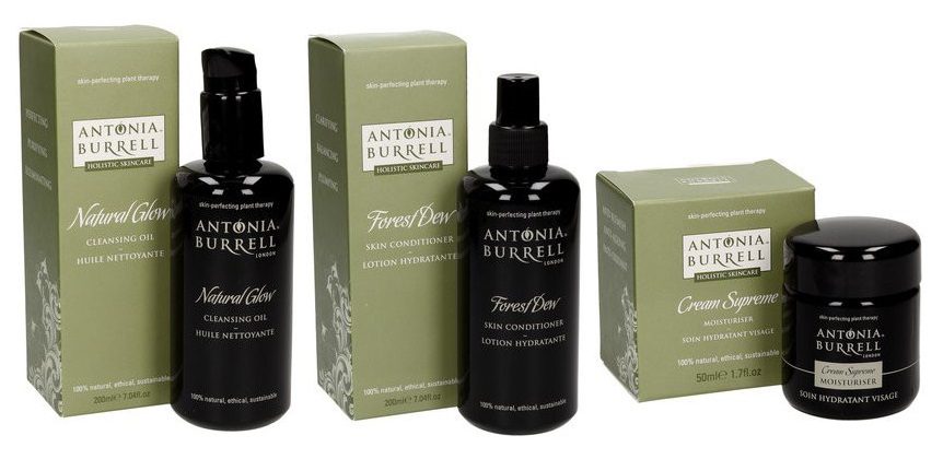 Antonia Burrell - Natural Glow, Forest Dew, Cream Supreme (14 dní testování)