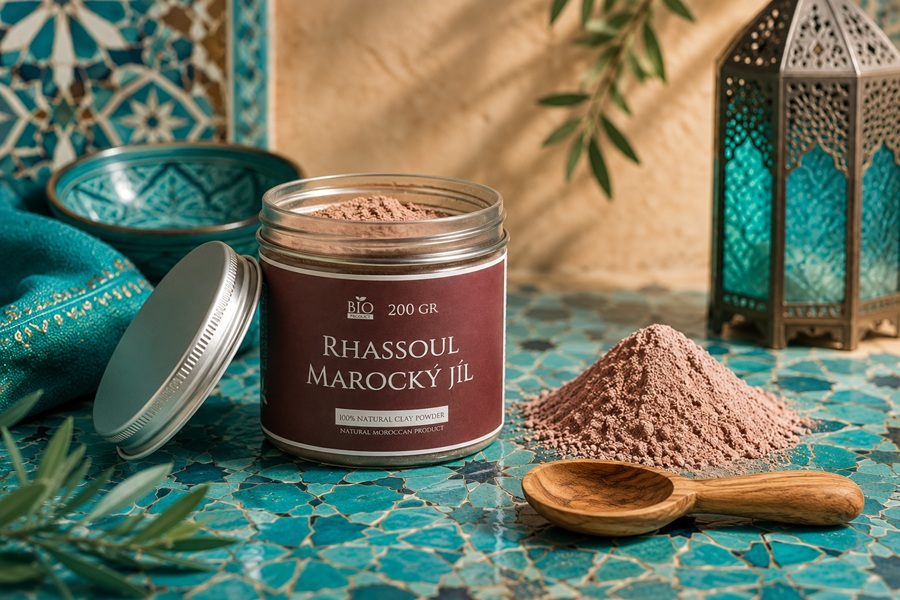 Rhassoul růžový jíl od Zahir Cosmetics