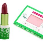 Cosm'etika - rtěnka Rose red a tvářenka Baby pink
