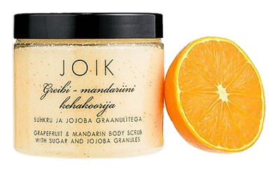 Mandarinkový tělový peeling JOIK (recenze)