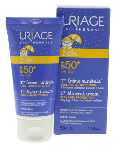 Opalovací krém Bébé Uriage SPF 50+ (recenze)