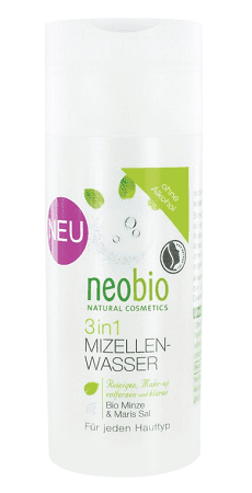 Neobio - Micelární voda 3v1 (bio máta & mořská sůl)