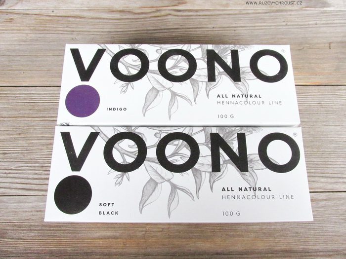 Voono – henna v odstínu Soft Black a Indigo