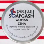 Soaphoria - přírodní krémový deodorant s vůní "Soapgasm Žena"
