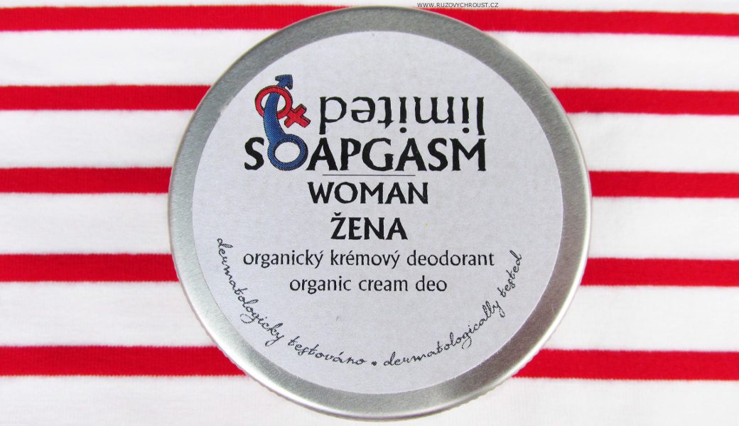 Přírodní krémový deodorant Žena Soaphoria