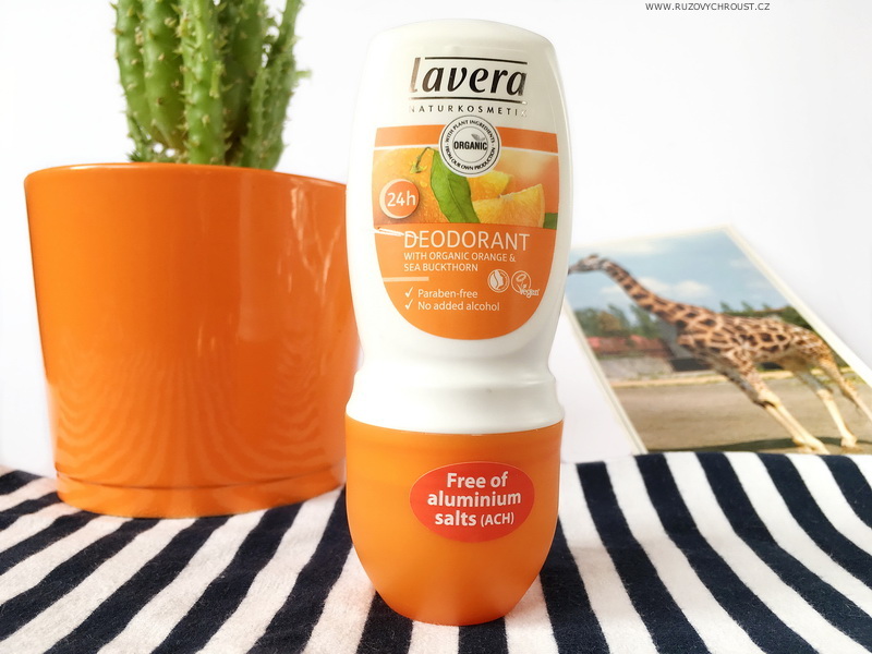 Pomerančový deodorant Lavera (recenze)