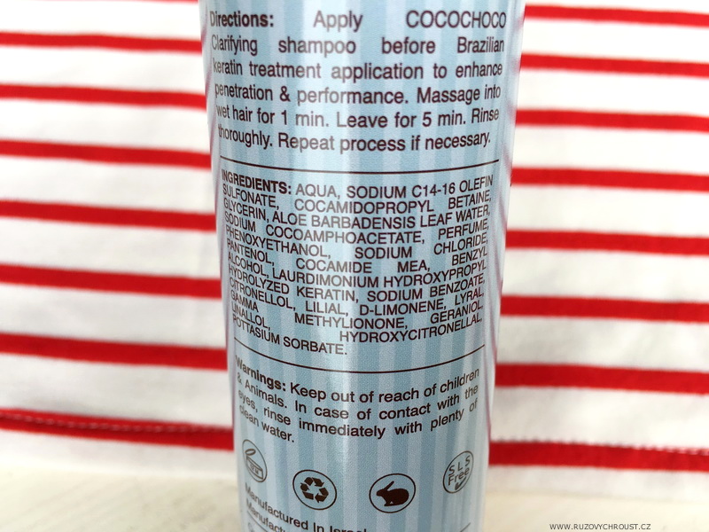Brazilský keratin Cocochoco Pure (keratin + čisticí šampon)