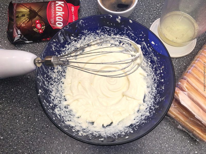 Pravé italské tiramisu (podrobný foto recept)