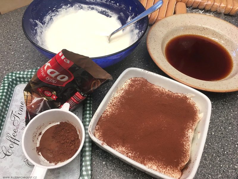 Pravé italské tiramisu (podrobný foto recept)