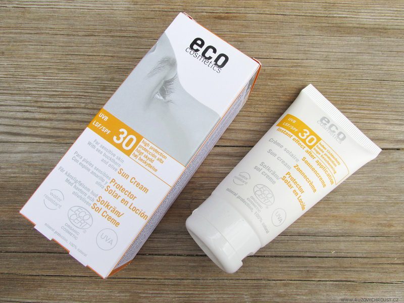 Eco Cosmetics - BIO opalovací krém SPF 30