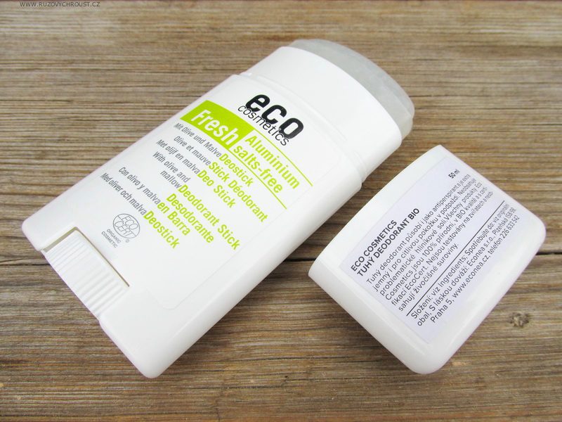 Tuhý deodorant Eco Cosmetics (recenze)