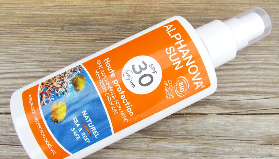 Opalovací krém Alphanova SPF30