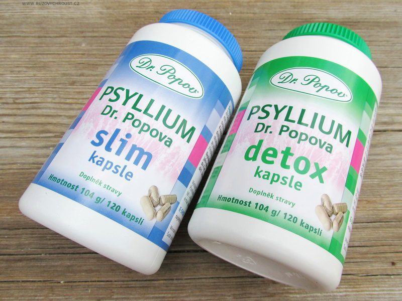 Psyllium kapsle a jitrocelová mast Dr. Popov