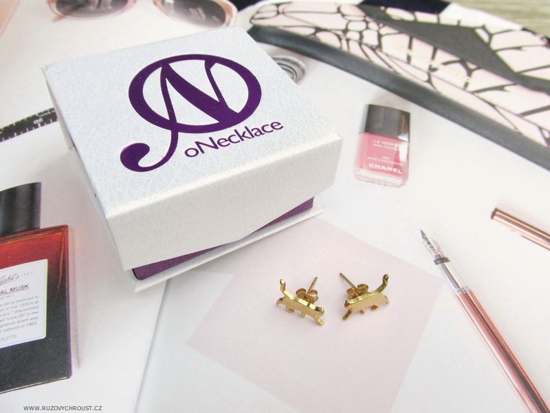 Náušnice z eshopu oNecklace - zkušenost s nákupem | Cat Earrings