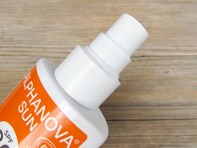 Opalovací krém Alphanova SPF30