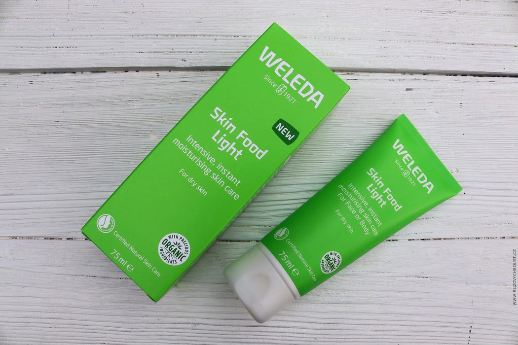 Weleda Skin Food krém, Light krém, tělové máslo a balzám na rty