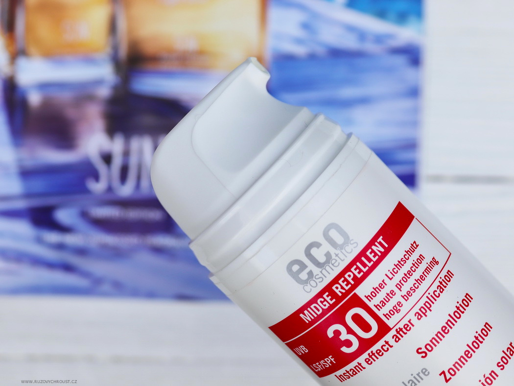 Eco Cosmetics - Opalovací krém SPF 30 s repelentem