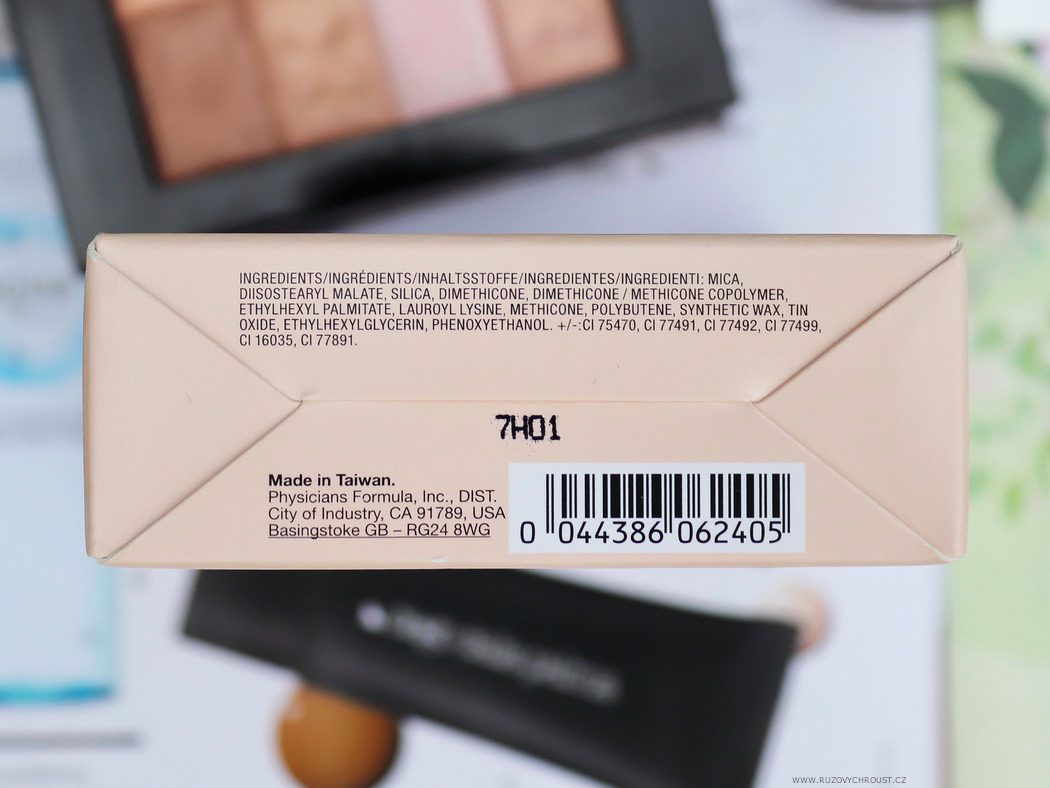 Physicians Formula Víceúčelová paletka Shimmer Strips All-in-1 Natural Nude