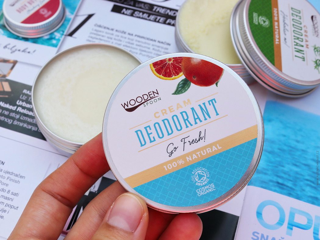 Wooden Spoon - Přírodní krémový deodorant "Go Fresh!"