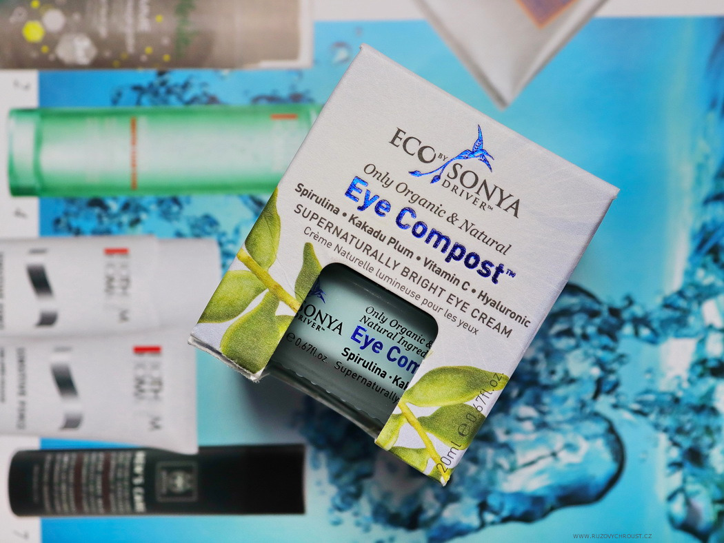 Eco by Sonya - Rozjasňující krém pro oční okolí Eye Compost
