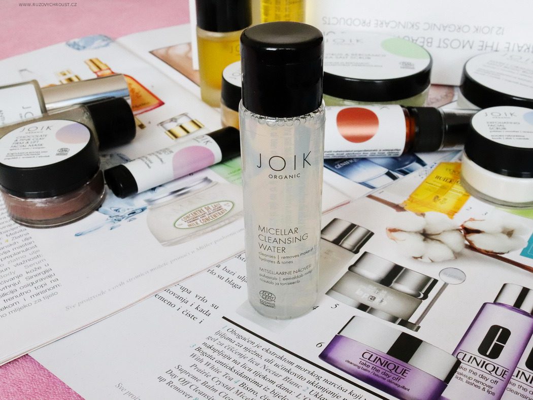 JOIK Micellar cleansing water (Time to start decorating!)