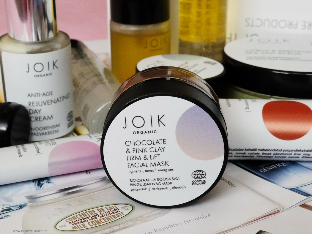 JOIK Chocolate & Ping clay firm & lift facial mask (Craving for chocolate...)