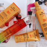 Opalovací krémy Nuxe + vůně Nuxe Sun (recenze)