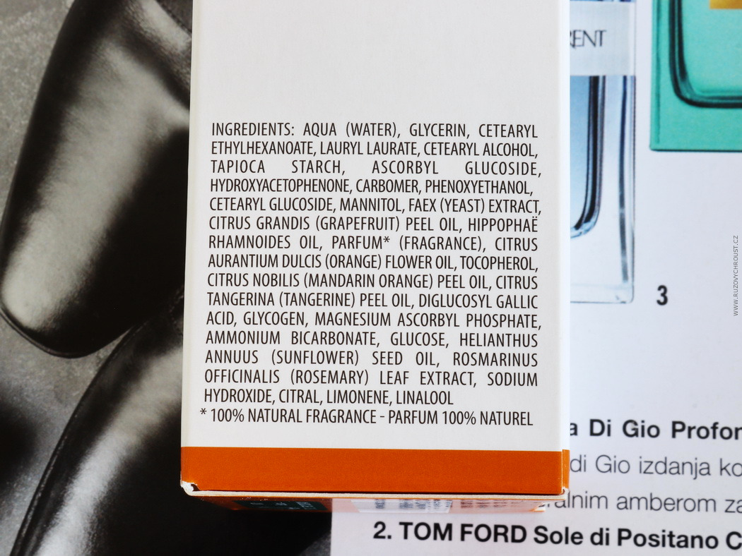REN - hydratační pleťový olej, liftingové oční gelové sérum, rozjasňující a hydratační pleťový gel