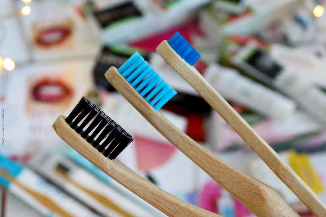 Nordics dentální hygiena - přírodní pasty na zuby, zubní nit a bambusové kartáčky na zuby