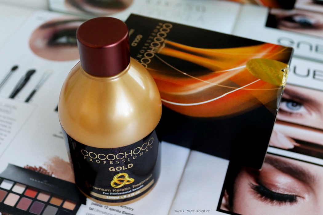 Brazilský keratin Cocochoco Gold (recenze)