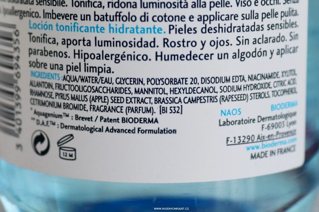 Dermokosmetika pro citlivou pleť: Recenze Bioderma Sensibio H2O, Sensibio Mask, Payot peeling, tonikum Hydrabio