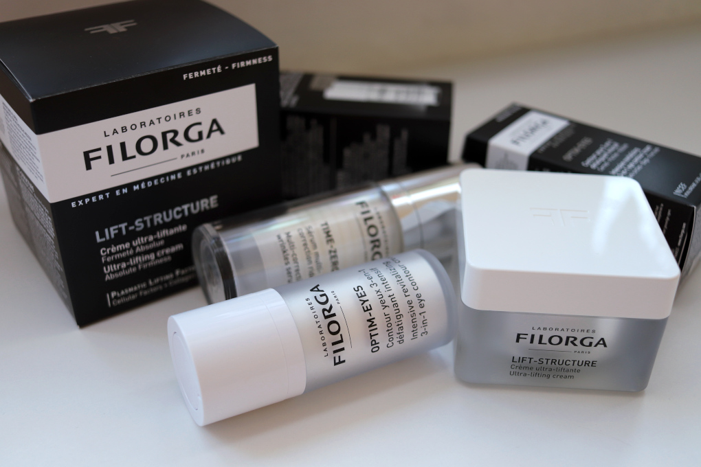 Anti-age kosmetika Filorga - oční krém proti tmavým kruhům, denní krém proti stárnutí, pleťové sérum Time-Zero