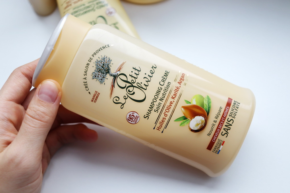 Le Petit Olivier přírodní vlasová kosmetika s olivovým olejem, bambuckým máslem a arganovým olejem - šampon, kondicionér, maska a bezoplachový kondicionér