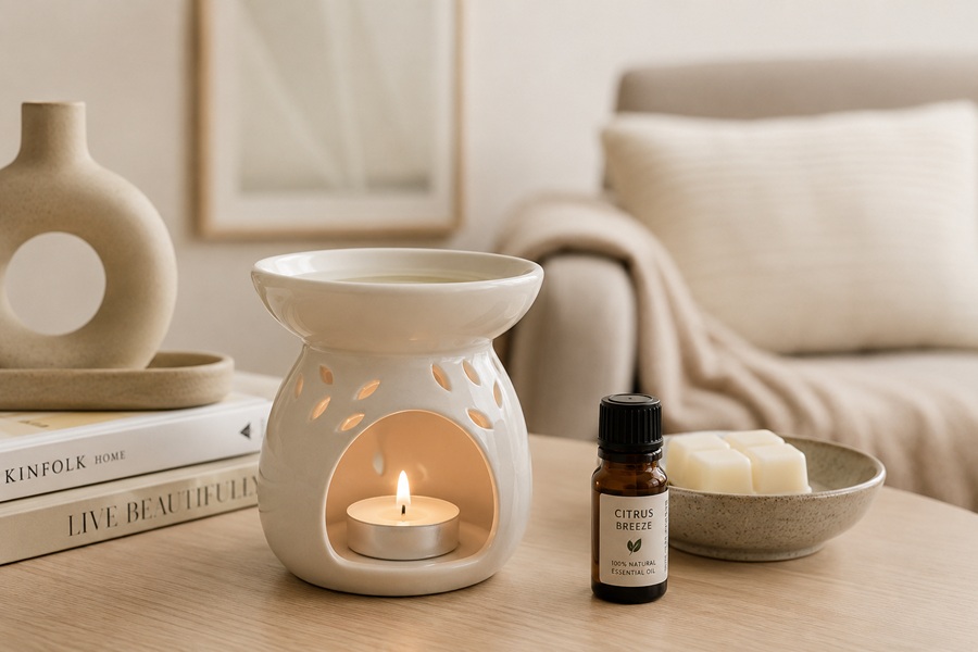 Jak si provonět domov? Zkuste aromalampu 5 aromalampa