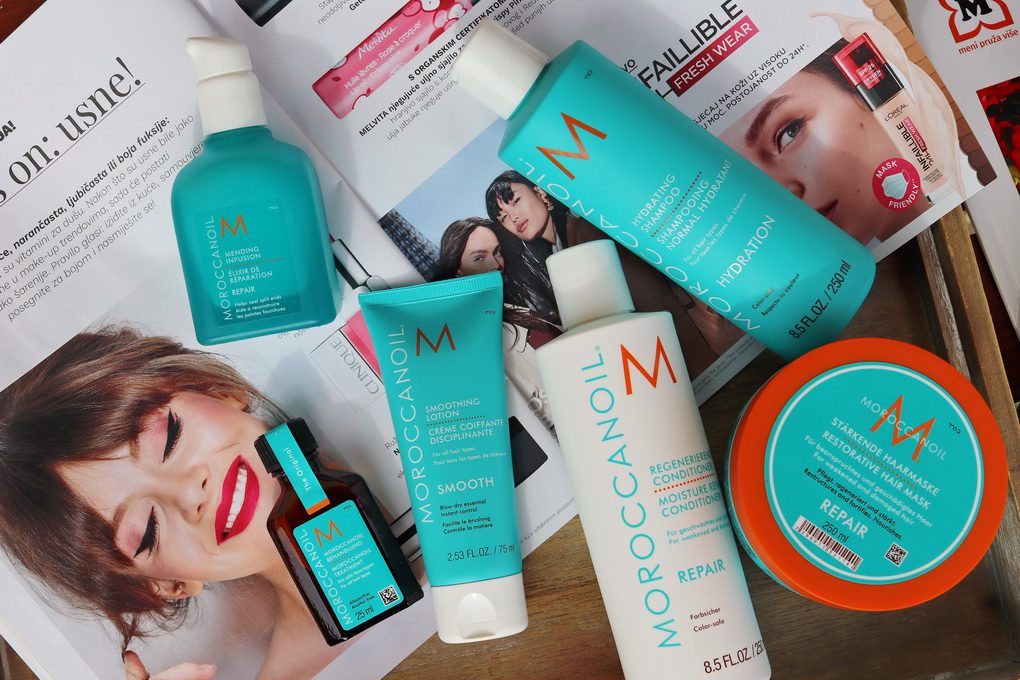 Vlasová kosmetika Moroccanoil (velká recenze)