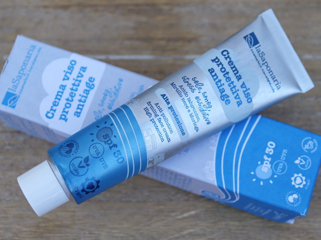 BIO opalovací krém laSaponaria SPF30 (recenze)