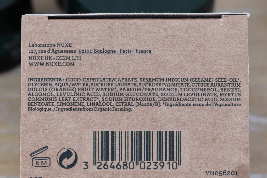 BIO kosmetika Nuxe - čisticí pleťový olej, oční krém proti tmavým kruhům, rozjasňující maska, antioxidační pleťové sérum a noční pleťový olej