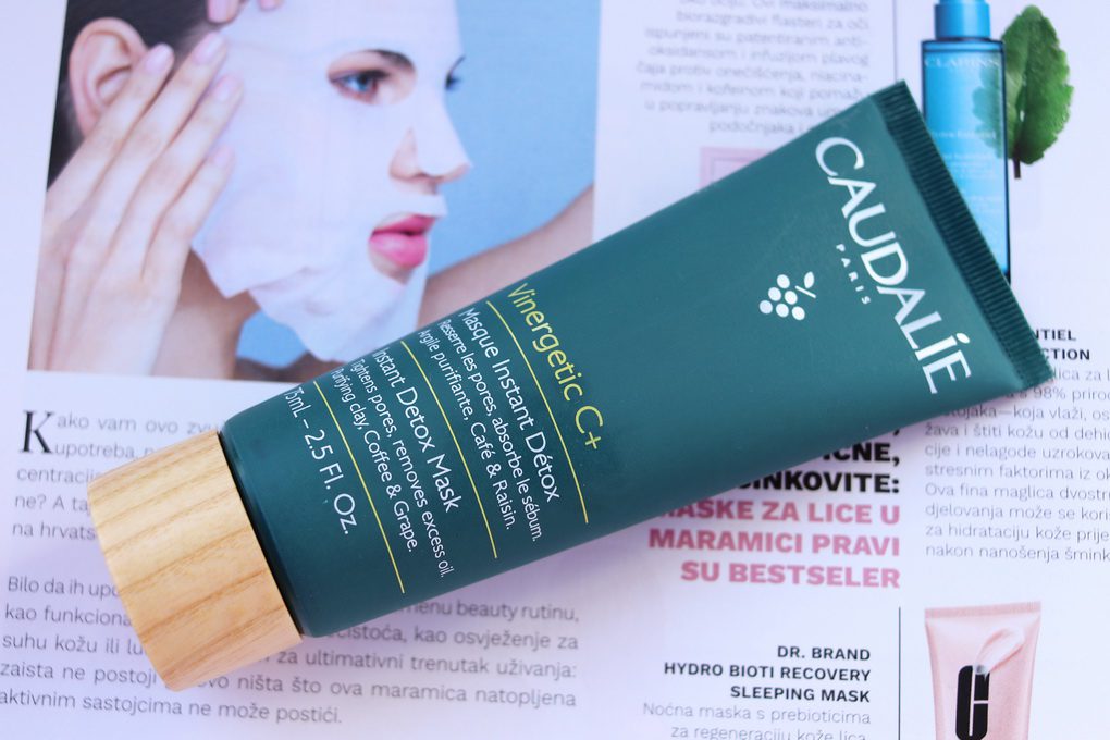 2 pleťové masky a denní krém Vinoperfect Caudalie