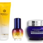 Slaměnková řada L'Occitane (4 vzorečky + oční reset sérum)