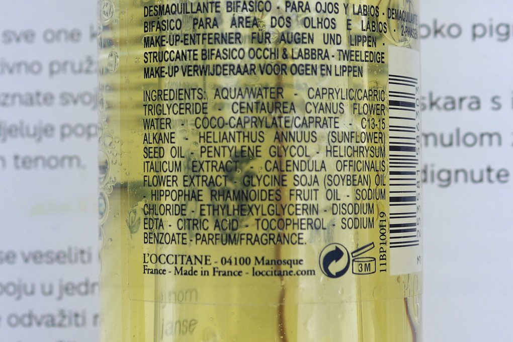 Dvoufázový odličovač očí L'Occitane