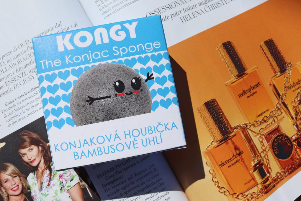 Kongy konjaková houbička s bambusovým uhlím (recenze)