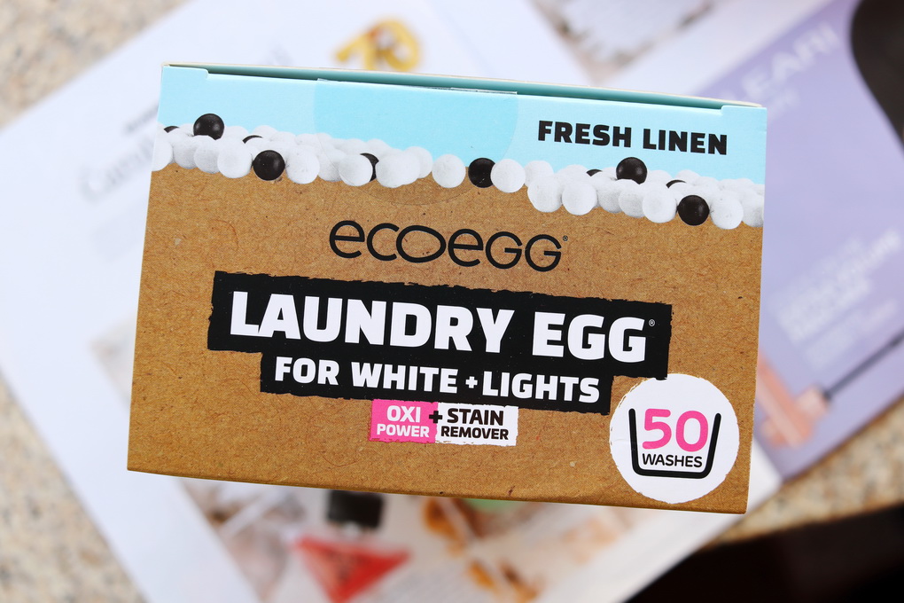Ecoegg prací vajíčko na bílé prádlo s vůní svěží bavlny
