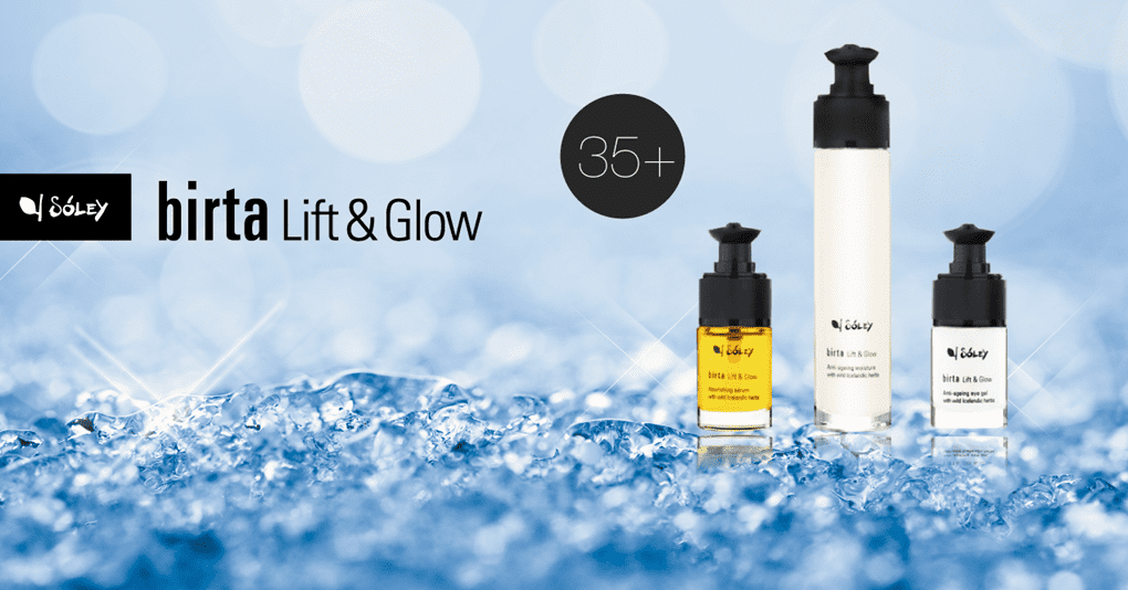 Sóley Organics Anti-age pleťové sérum birta Lift & Glow