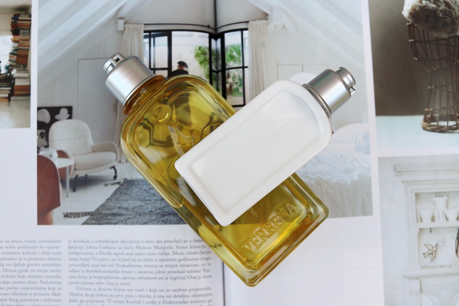 šampon Citrus Verbena a tělové mléko Verbena od L'Occitane